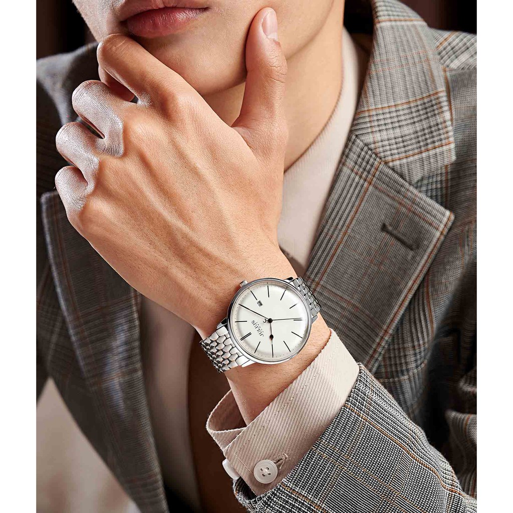 [Julius Official] Đồng hồ nam Julius JAH-130 dây thép