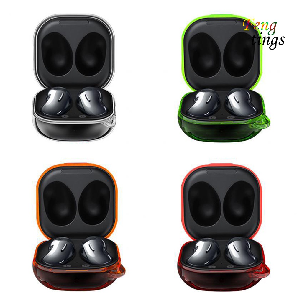 Vỏ bảo vệ hộp sạc tai nghe Samsung Galaxy Buds Live/Pro bằng PC siêu mỏng chống sốc chống trầy
