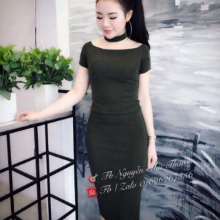 Đầm body chocker