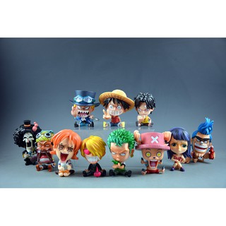 Mô hình One Piece Tổng Hợp Nhân vật Luffy Chibi cực chất siêu đẹp, siêu ngầu