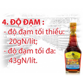 Hộp 6 chai thủy tinh nước mắm Phú Quốc Khải Hoàn 43 độ đạm