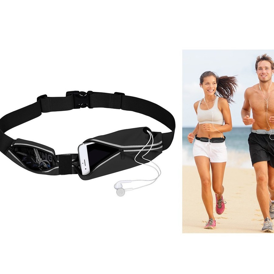 Đai đeo bụng chạy bộ Vải Thun Co Dãn 4 chiều | BigBuy360 - bigbuy360.vn