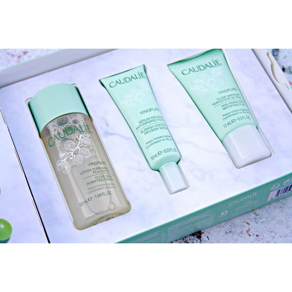 Set dưỡng da mini Caudalie Vinopure Anti-Imperfections (3 món)