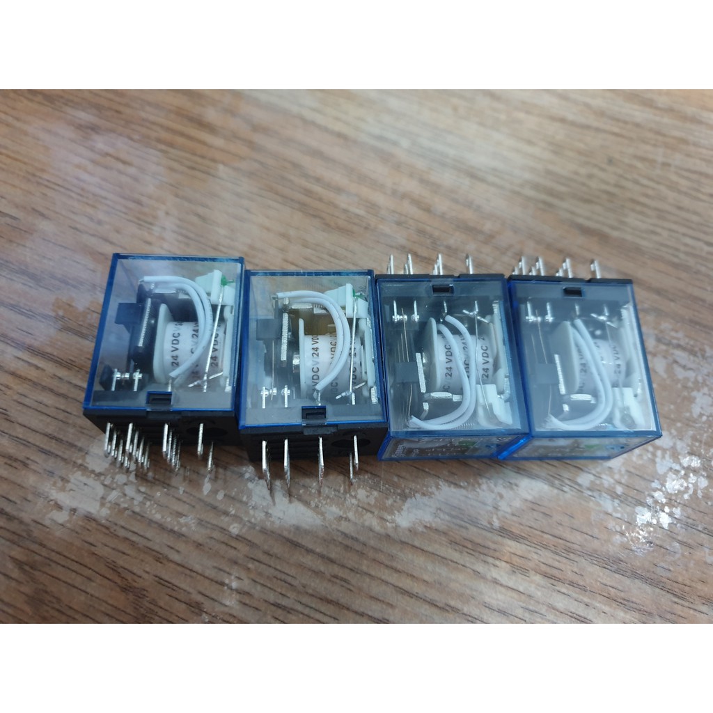 Rơ le 24VDC 14 chân MY4NJ relay kiếng