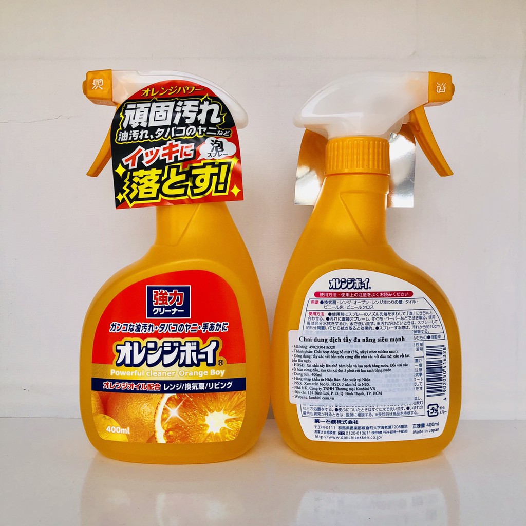 Dung dịch tẩy đa năng siêu mạnh Daichi Nhật Bản 400ml