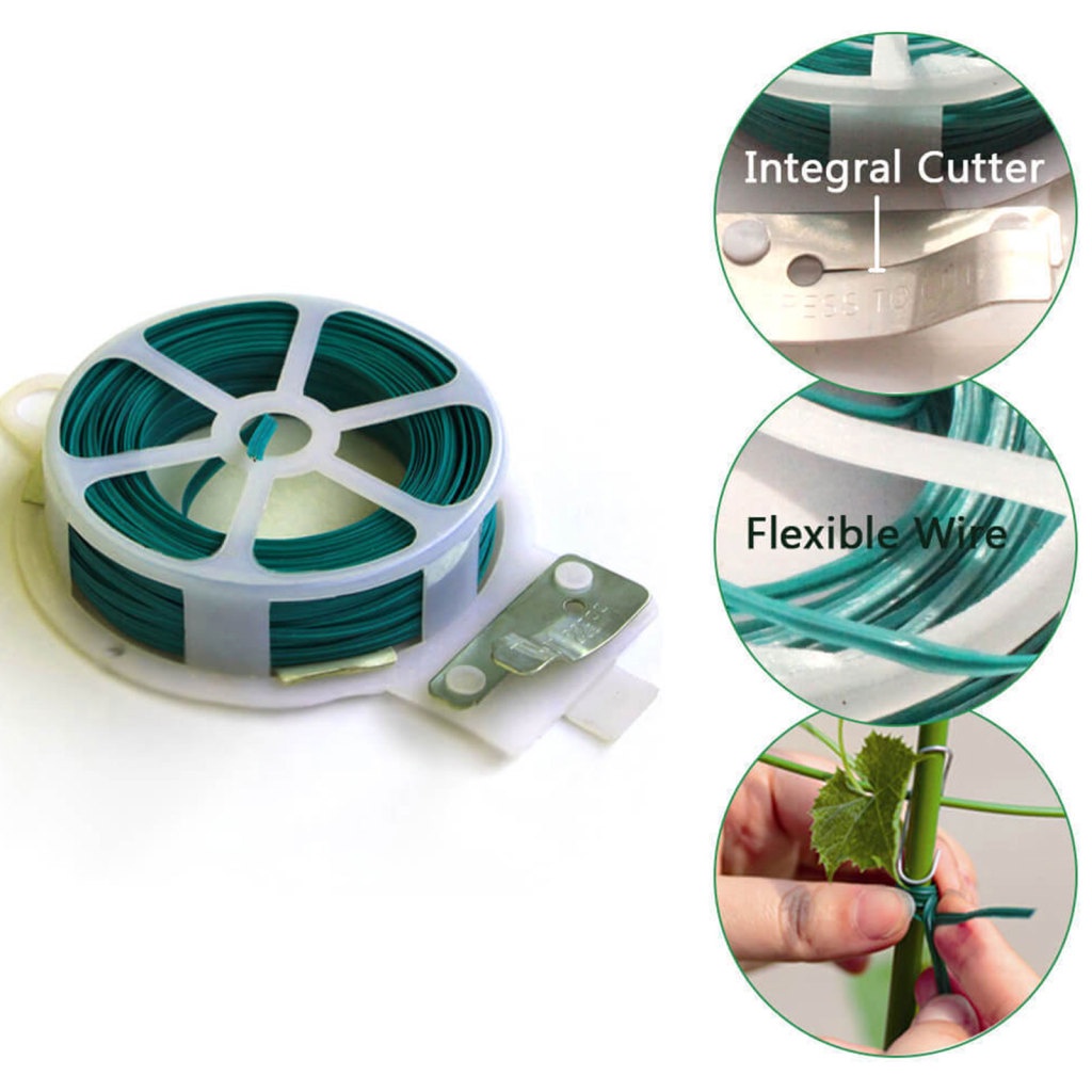 Cuộn Dây Nylon Mềm Cố Định Cây Trồng 20 / 30 / 50M Đa Năng Tiện Dụng