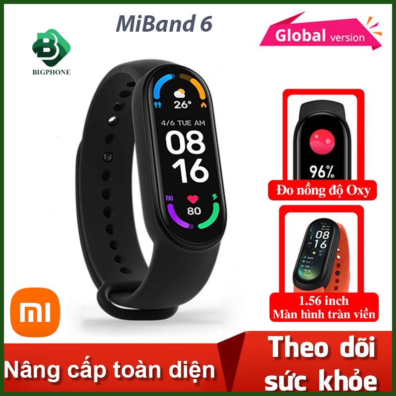  Vòng đeo tay thông minh Xiaomi Mi Band 5 (Global Version) - Chính hãng BH 12 tháng 4.9