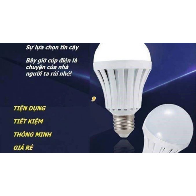 Bóng đèn Led tích điện 9W thông minh