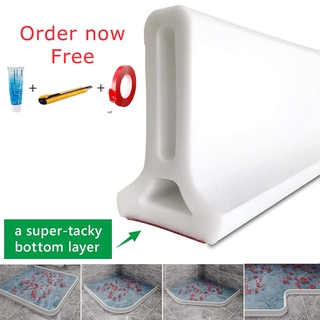 Khối silicone chặn cửa nhà tắm chống tràn nước không khung