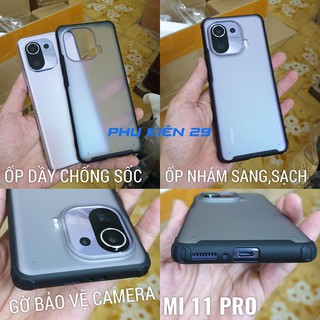 [Xiaomi Mi 10S/ 11/ 11 Ultra/ Pro] Ốp lưng trong nhám chống va đập cao cấp UltraRock
