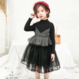 Freeship 99k tq_váy len cao cấp cho bé 4-8t