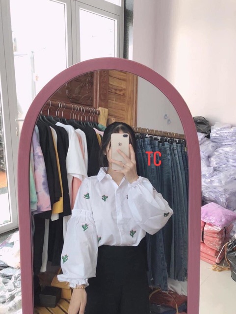 Áo sơmi xương rồng