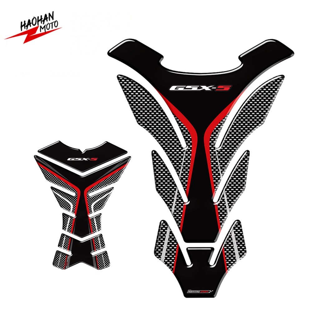 Miếng Dán Bảo Vệ Bình Xăng Xe Mô Tô Suzuki GSX-S1000 GSX-S 1000 1000F Bằng Sợi Carbon 3D