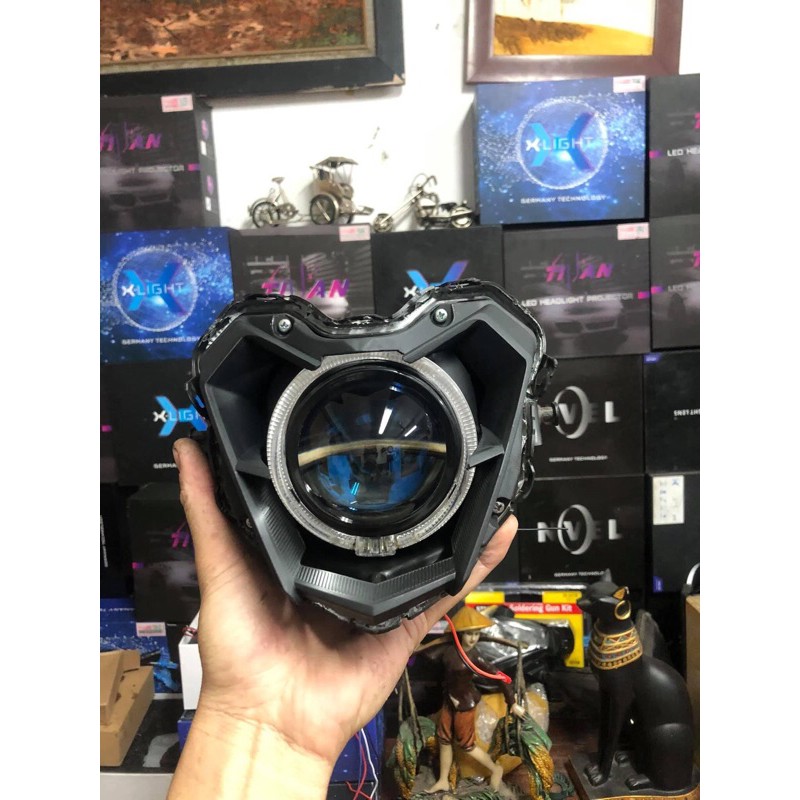 Bi Led X-Light V20 Full Lên Xe Cho Winner V1