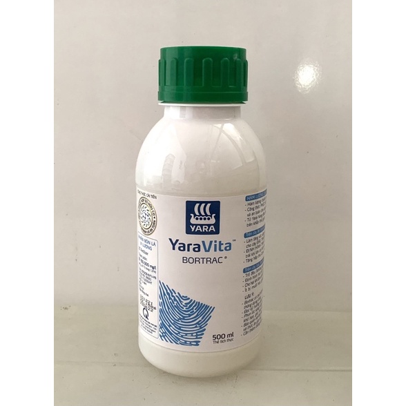 Hợp Trí Bortrac chai 500ml Yara Vita - Phân bón lá vi lượng - Đậu Trái - Chống Rụng Hoa và Trái Non