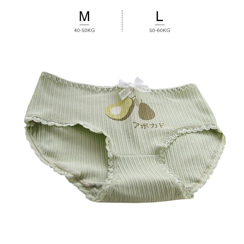 Quần lót quả bơ cotton nữ cao cấp dễ thương đáng yêu thoải mái LAVENUSA QL74