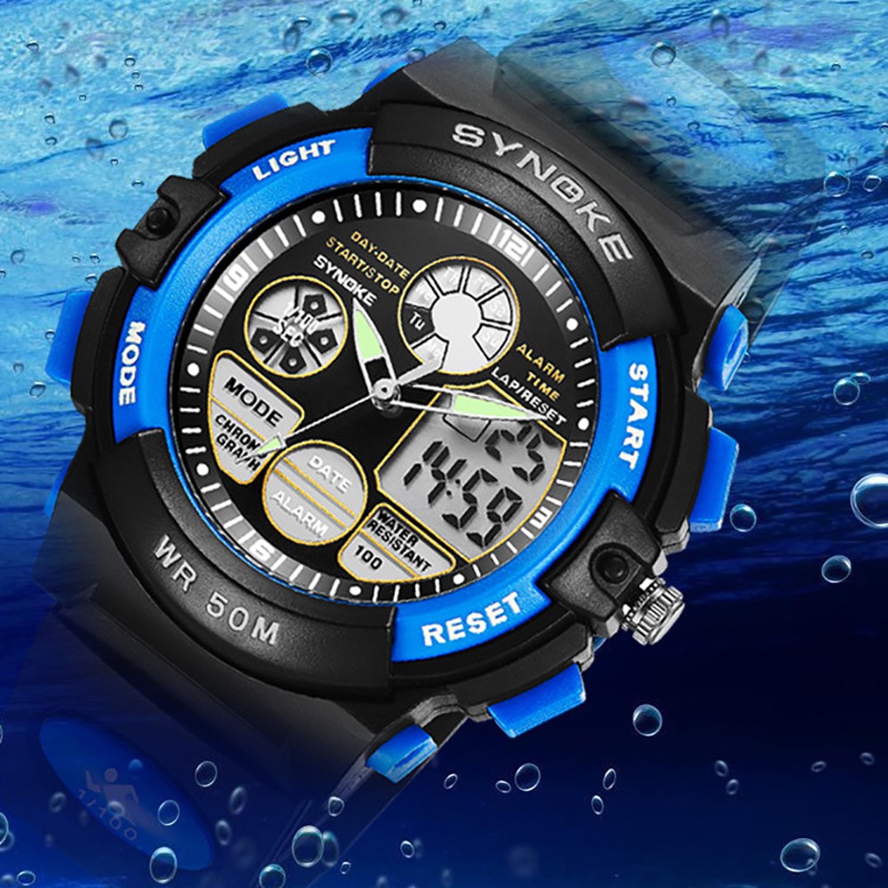 Đồng Hồ Kỹ Thuật Số Chống Thấm Nước Cho Bé | BigBuy360 - bigbuy360.vn