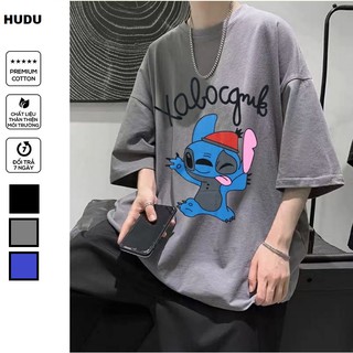 Áo thun form rộng tay lỡ nam nữ , áo phông unisex cotton stitch