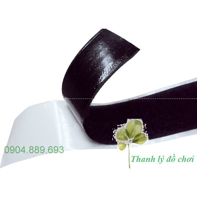 Băng dính gai, khóa nhám, tape có keo sẵn Bán theo mét dài