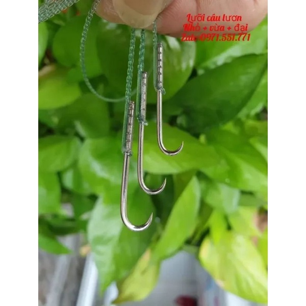 Lưỡi câu lươn tùy chọn kích cỡ