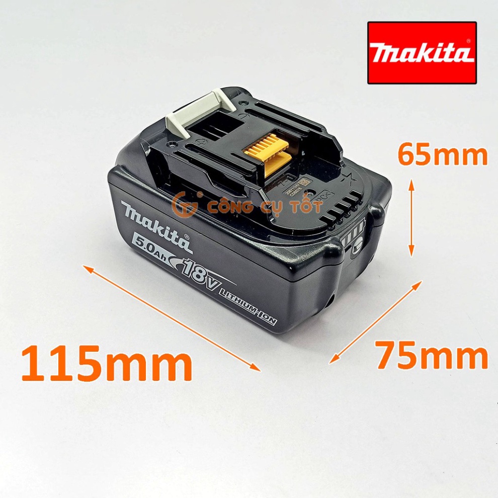 Pin 18V 5000mAh Makita BL1850B