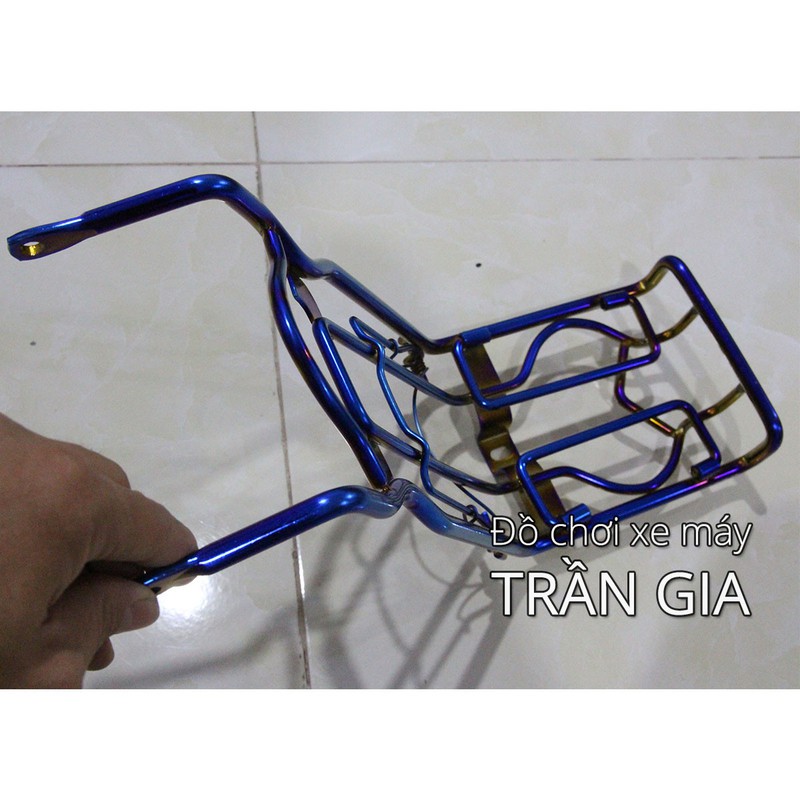 Baga xe Sirius xăng cơ titan 7 màu 10 ly - Baga giữa