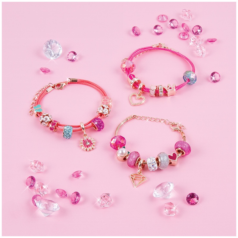 Đồ Chơi Make It Real Bộ Vòng Tay Sắc Hồng Lộng Lẫy 1722MIR