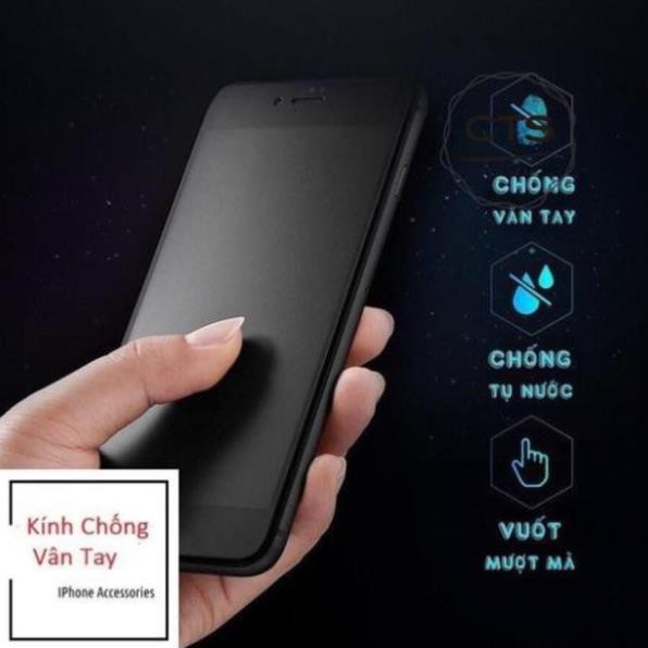 [BÁN LẺ GIÁ SỈ] Miếng Dán Màn Hình Kính Cường Lực Iphone Full Màn Hình Nhám AG 9D Chống Vân Tay, Chống Bẩn, Chống Bụi | WebRaoVat - webraovat.net.vn