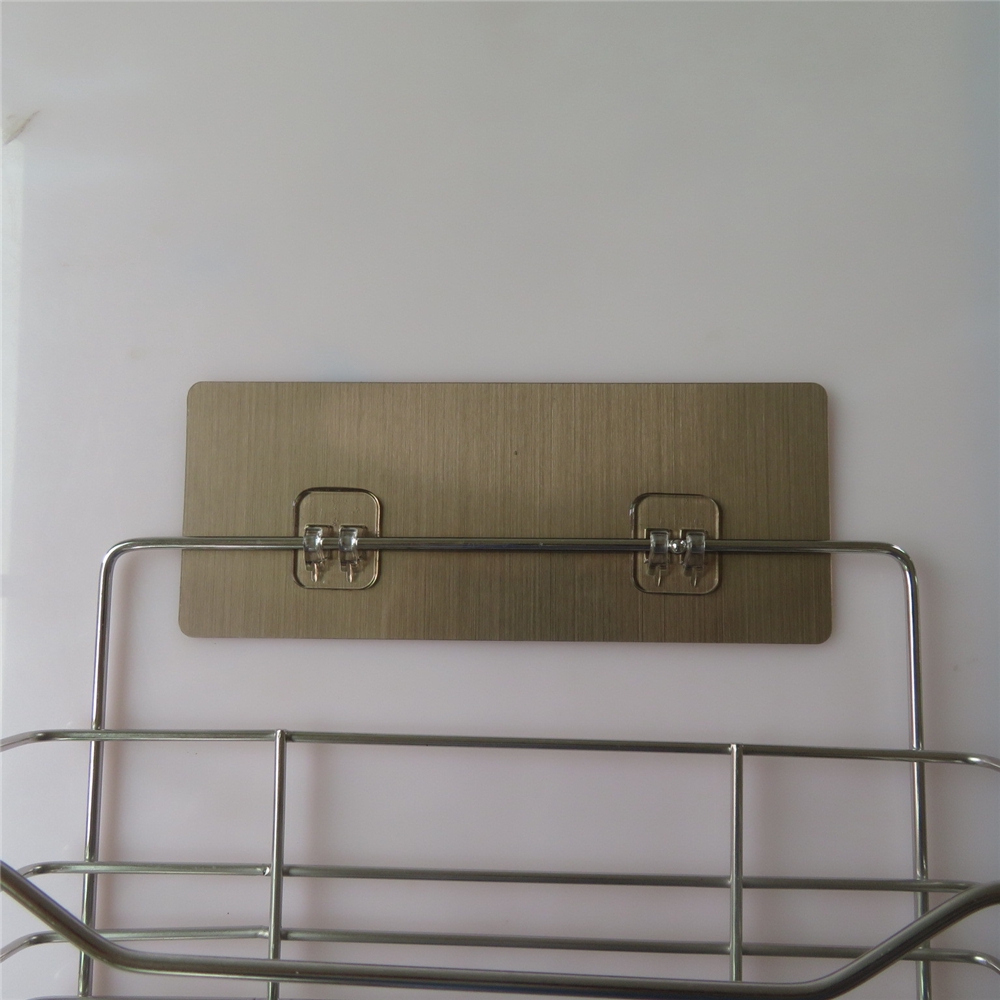 Khung treo đồ dùng thiết kế dạng dính dành cho phòng tắm / nhà bếp tiện dụng