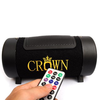 Loa Crow 4-Nghe thẻ nhớ usb-Tặng jack nghe điện thoại