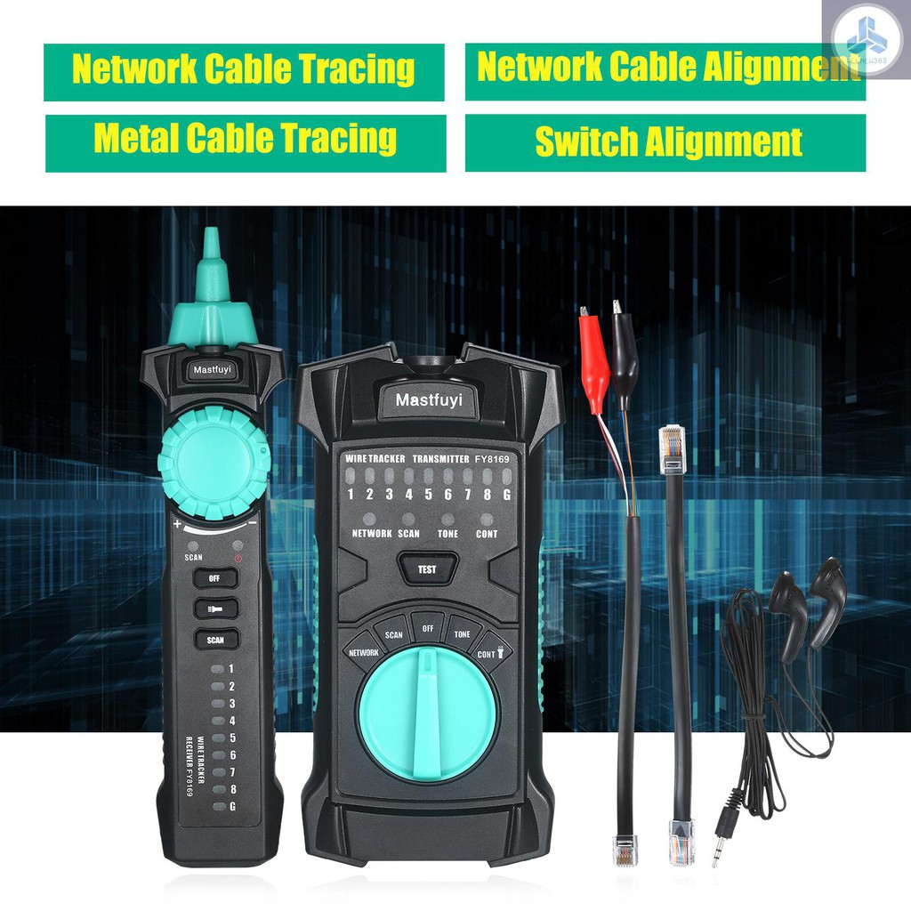 Máy dò dây cáp đa năng Fuyi Fy8169 Rj11 Rj45