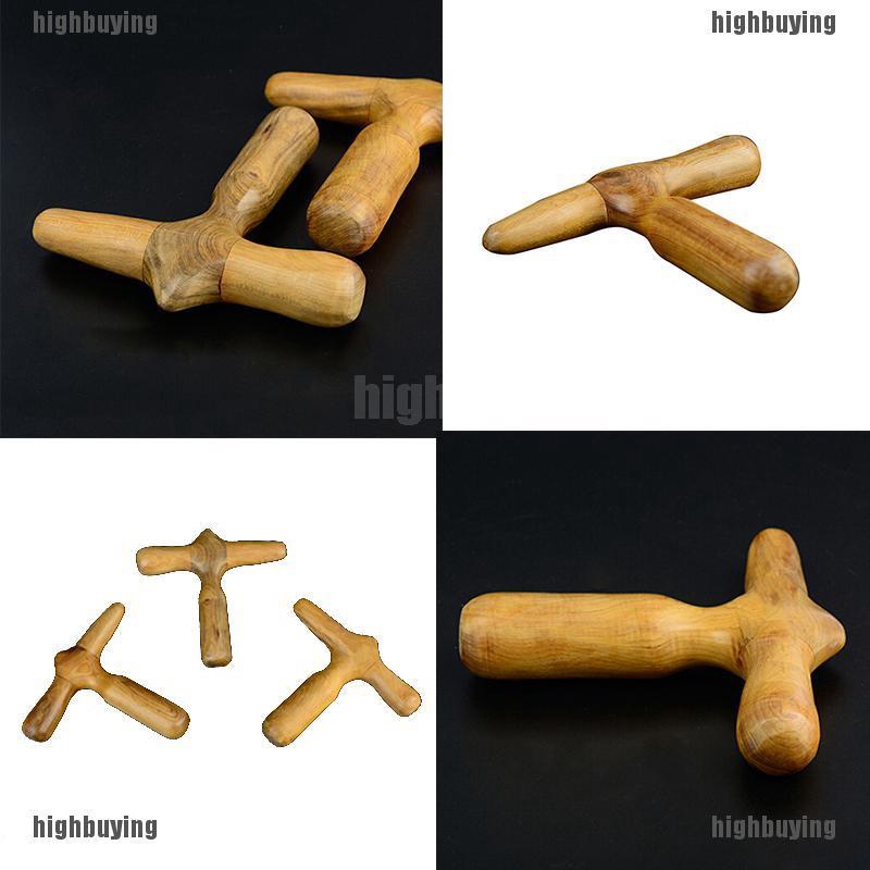 1 Gậy Gỗ Mát Xa Bấm Huyệt Thư Giãn Cơ Thể