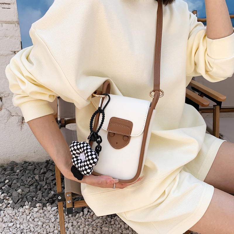 Túi Đeo Chéo Hình Vuông Nhỏ Đựng Điện Thoại Thời Trang Mùa Hè 2022 Cho Nữ