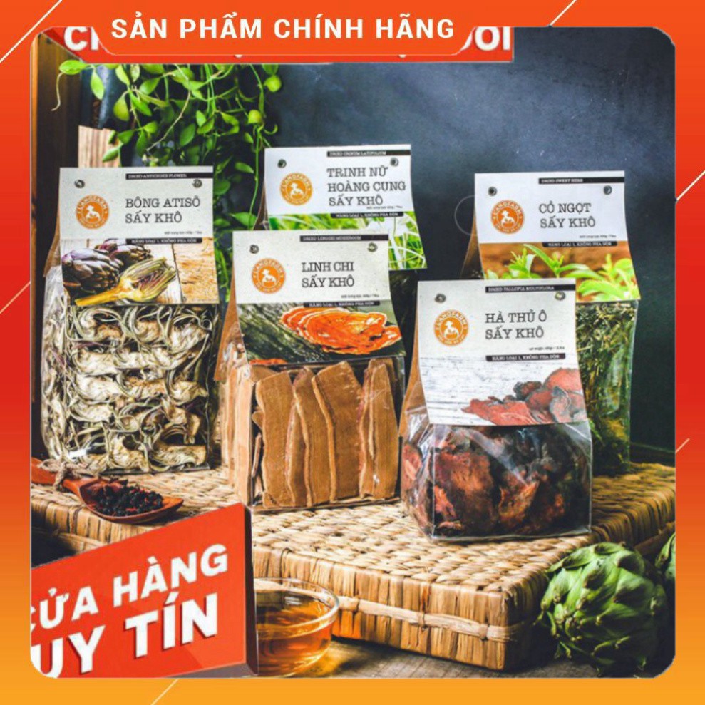 L'angfarm | Trinh nữ hoàng cung sấy khô, 225g, bịch chế biến từ nguyên liệu tự nhiên. Vệ sinh an toàn