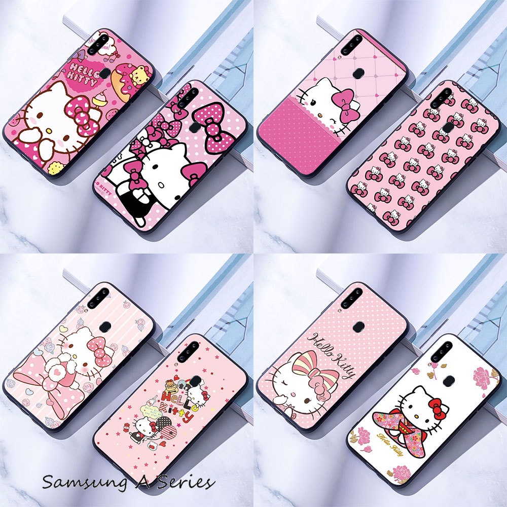 Ốp Điện Thoại Mềm Samsung Galaxy A10 A20 A30 A50 A10S A20S A30S A50S Hello Kitty