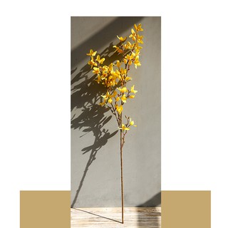 Cành Mai Mỹ-hoa lụa trang trí cao 90cm