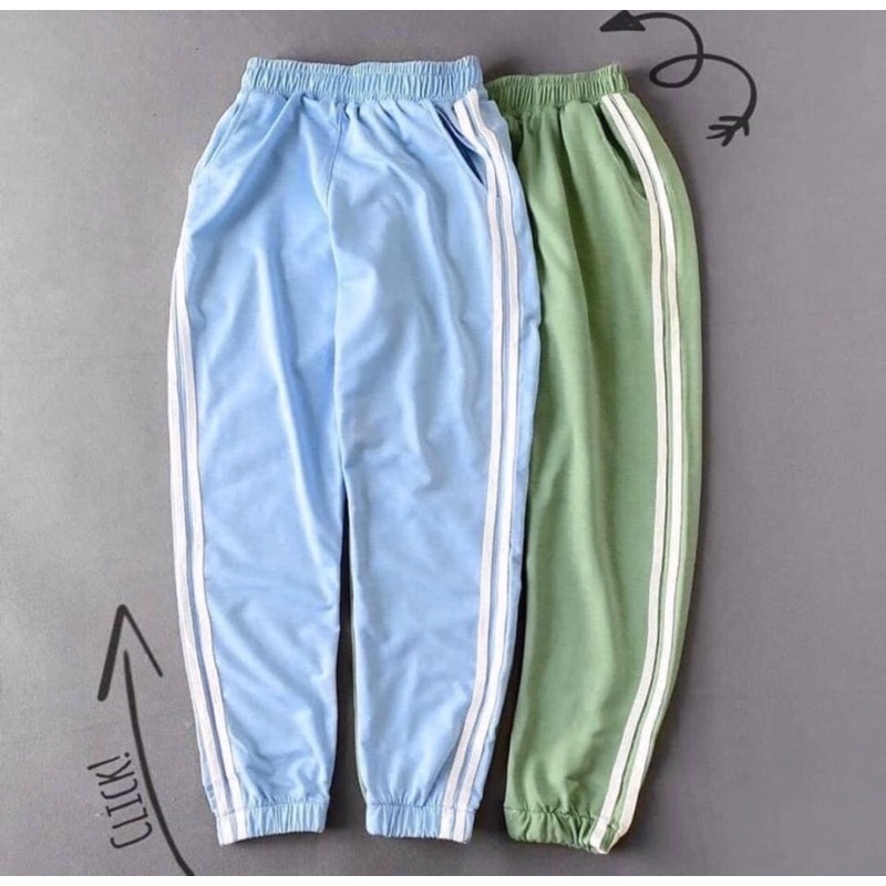 Quần kẻ Jogger chất umi siêu đẹp
