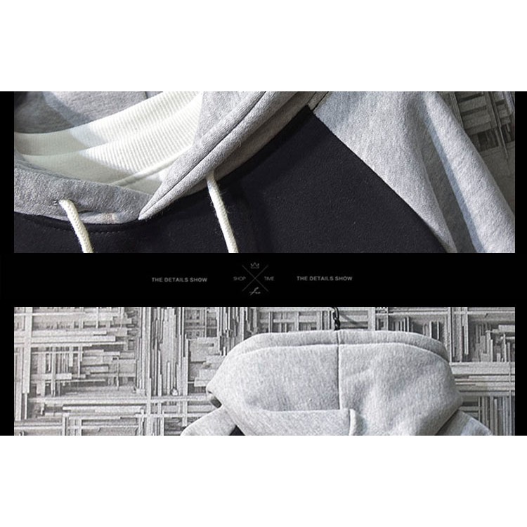 Áo Hoodies Nam Dài Tay Có Mũ Phối Màu Họa Tiết Chữ Cá Tính Thời Trang Zenkonu TOP NAM 1000107V1 | BigBuy360 - bigbuy360.vn