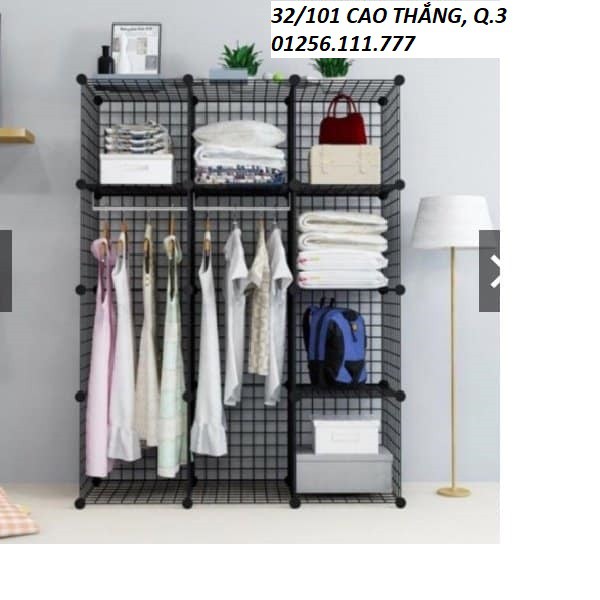 KỆ SÁCH LẮP GHÉP, TỦ TRANG TRÍ 12 Ô