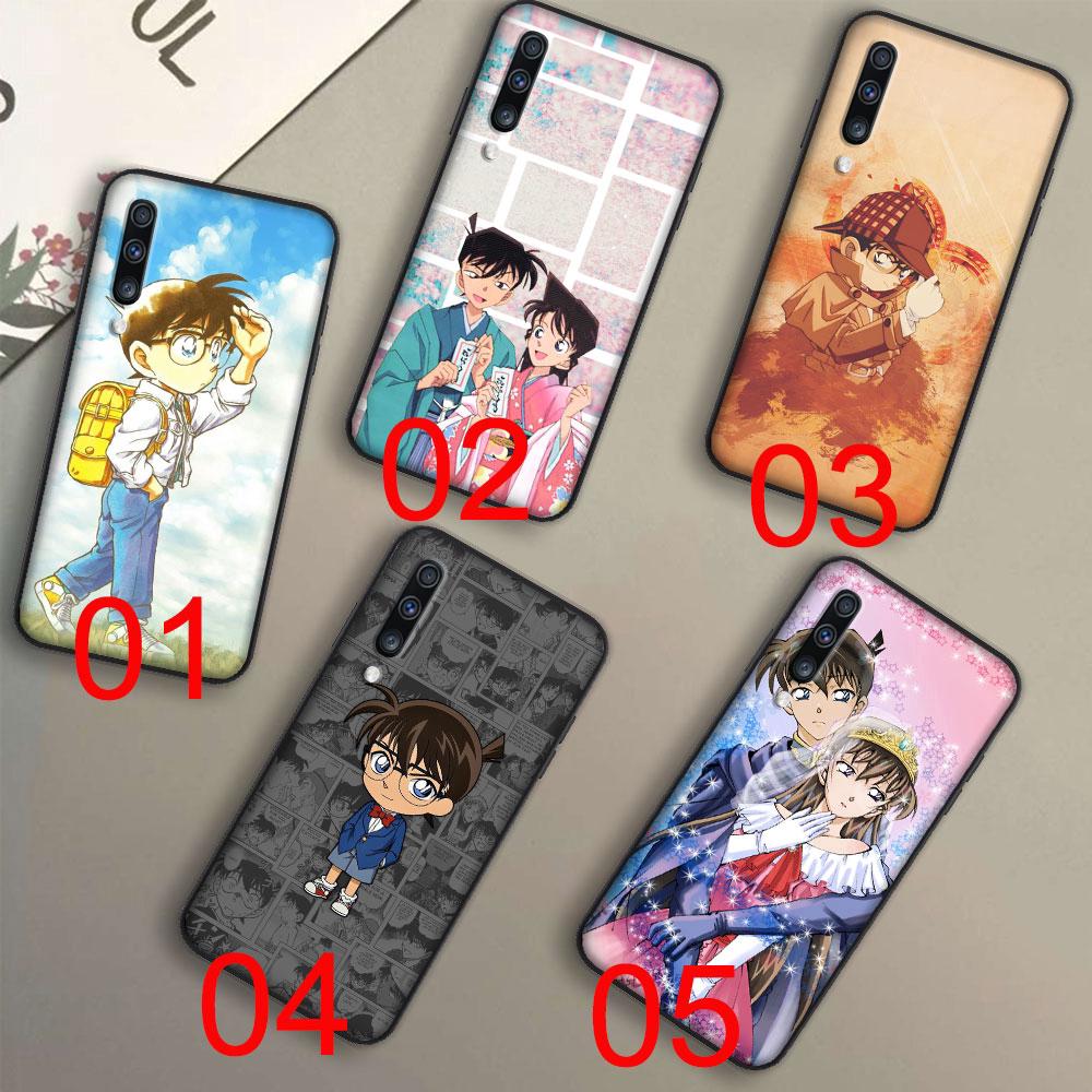 Ốp lưng Conan nhiều mẫu mã cho điện thoại Samsung Galaxy A10 A30 A40 A50 A70 A9 A8 A7 A6 Plus