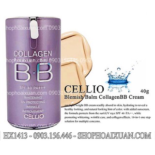 Kem nền BB Cream Collagen Cellio