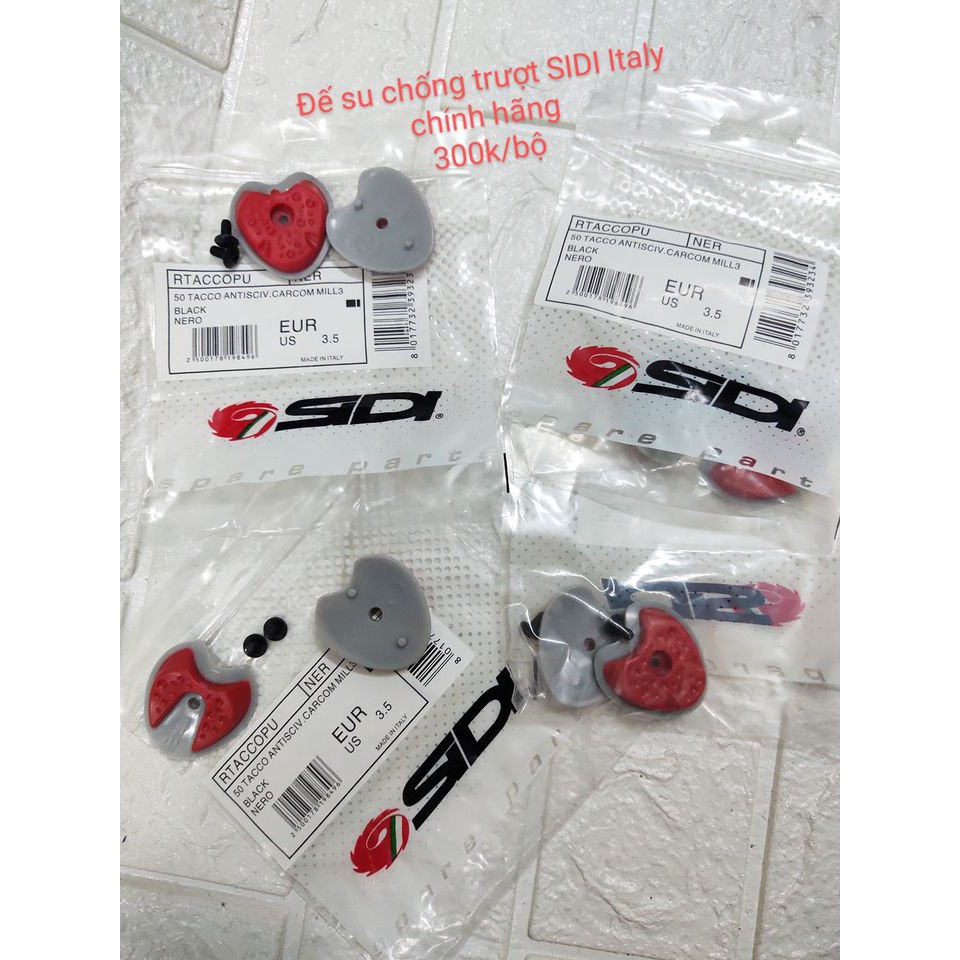 Gót chống trượt thay thế cho giày xe đạp SIDI, hàng chính hãng Italy