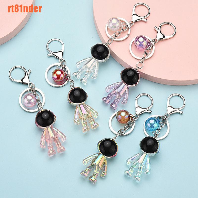 Móc Khóa Acrylic Hình Phi Hành Gia Nhiều Màu Sắc Dễ Thương