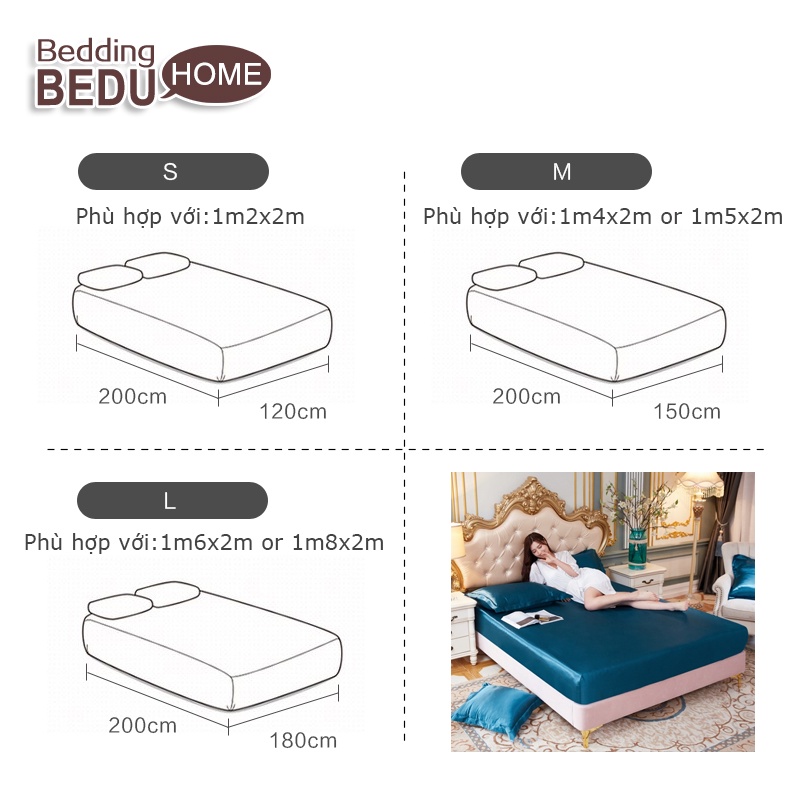 ★ Bộ chăn ga gối Tencel lụa★ Thoải mái mát mẻ / Khỏa thân khi ngủ vào mùa hè / mềm mại