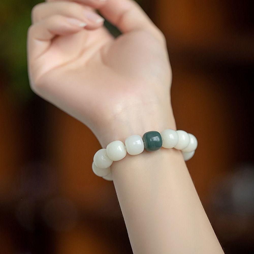 Vòng Tay Chuỗi Hạt Phật Giáo Phong Cách Tây Tạng Đơn Giản Thời Trang Cho Nam Và Nữ