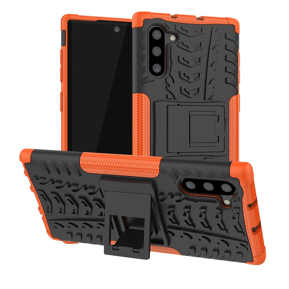 Ốp điện thoại TPU PC có giá đỡ kiểu dáng armor cho Samsung Galaxy Note 10/ Note 10 Plus