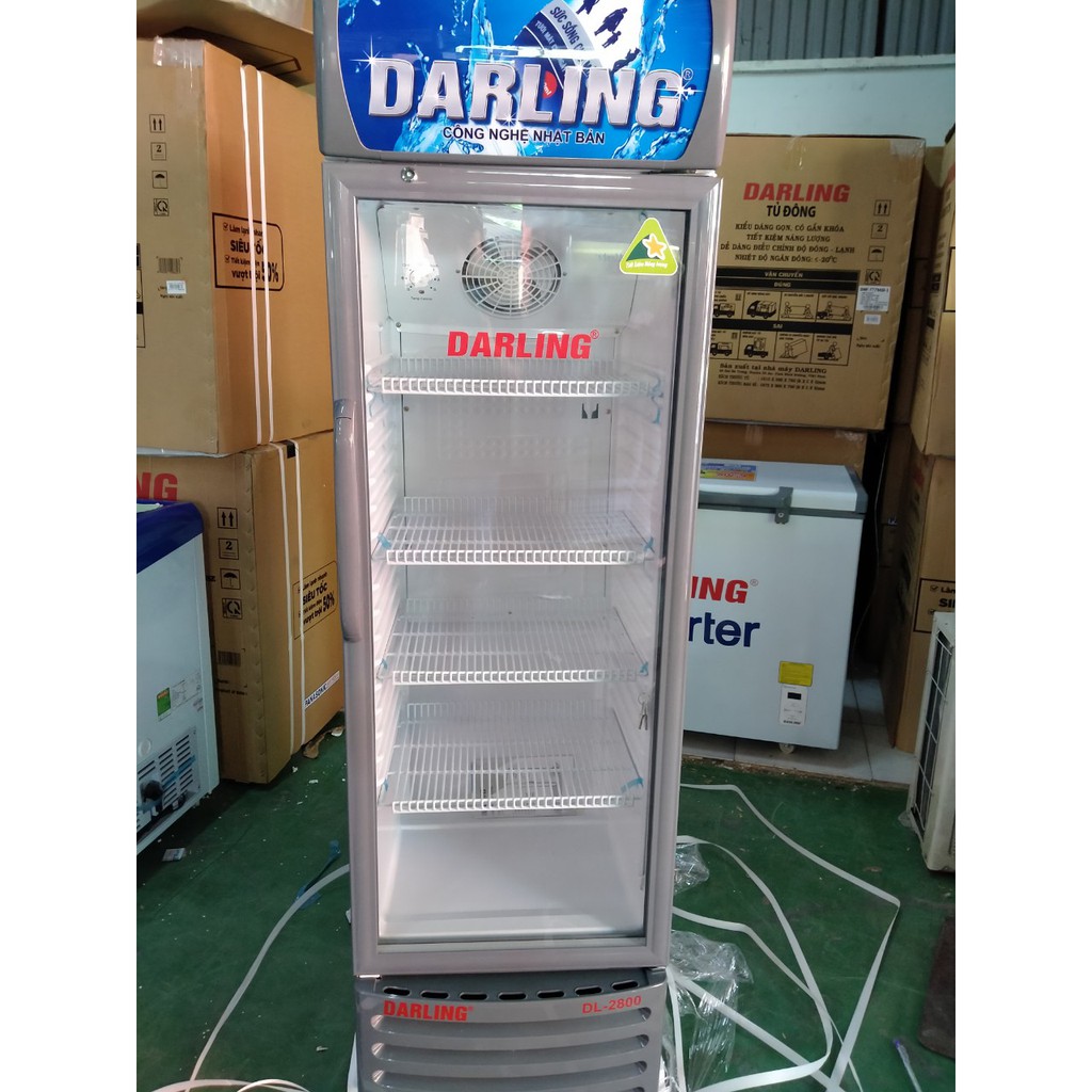 tủ mát darling 280 lít ( ship toàn quốc)