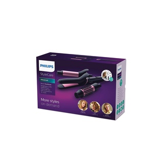 Bộ dụng cụ uốn, ép và sấy tóc philips bhh822/00