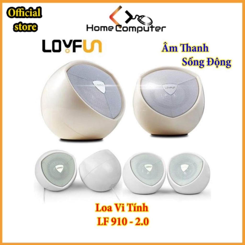 Loa Vi Tính - Bộ Loa Đôi LF 910 Thiết Kế Đẹp, Âm Thanh Chất Lượng 2.0 - Đáng Giá Từng Đồng .Offical Store