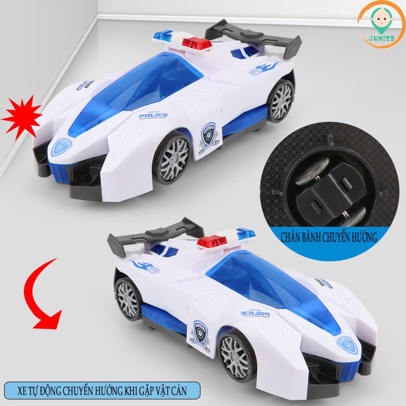 Đồ chơi cho bé ô tô máy bay biến hình phát triển trí tuệ vận động cho trẻ em JUMICO OTMB